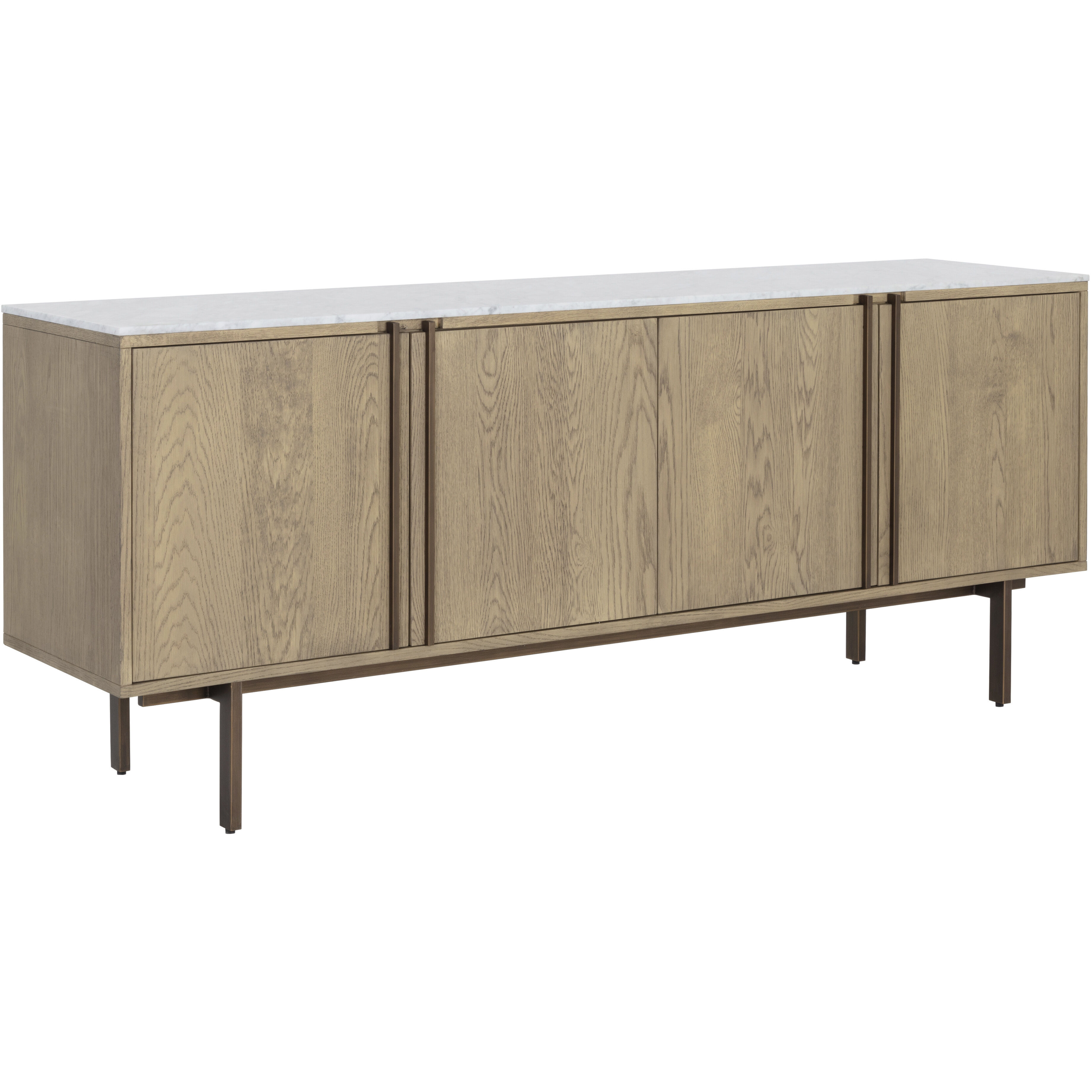 Briar 78.75 X 19 inch Weathered Oak Sideboard